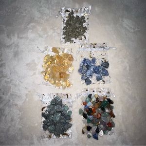 Crystal Chips and Nuggets Lot